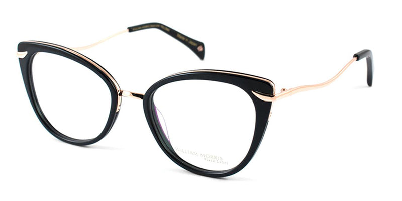 William Morris Glasses Paloma Black